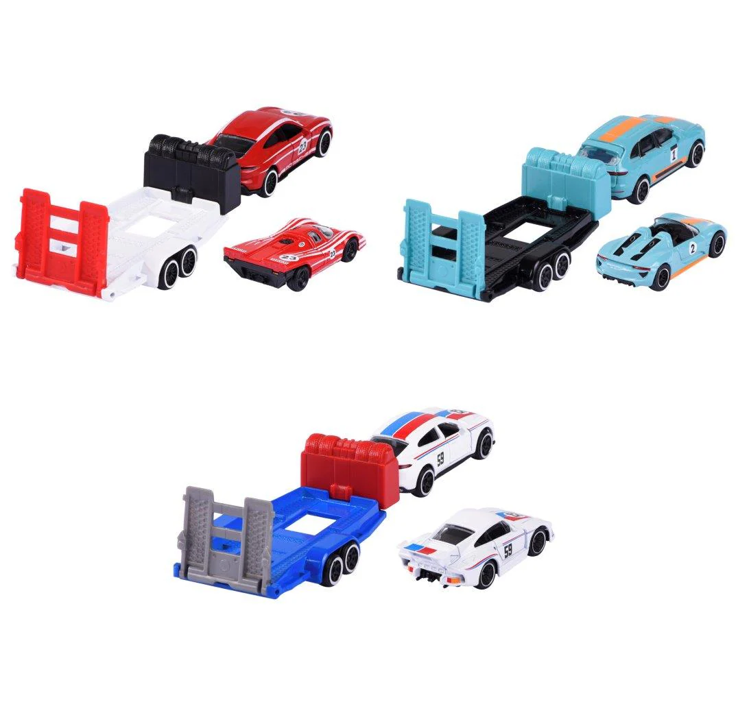 Maorette Porsche Motorsport Race Trailer Vehicle Assortment - Image 2