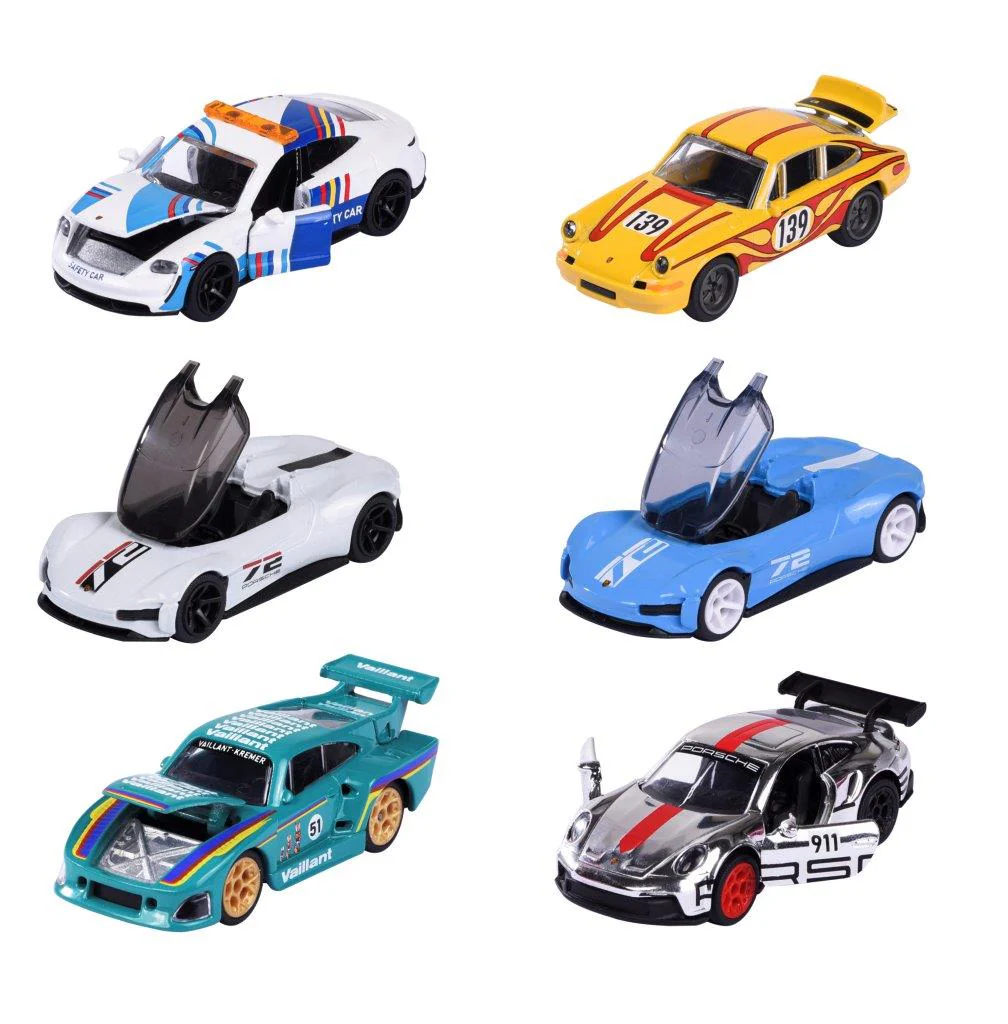 Majorette Porsche Motorsport Deluxe Die Cast Vehicle Asst - Image 2