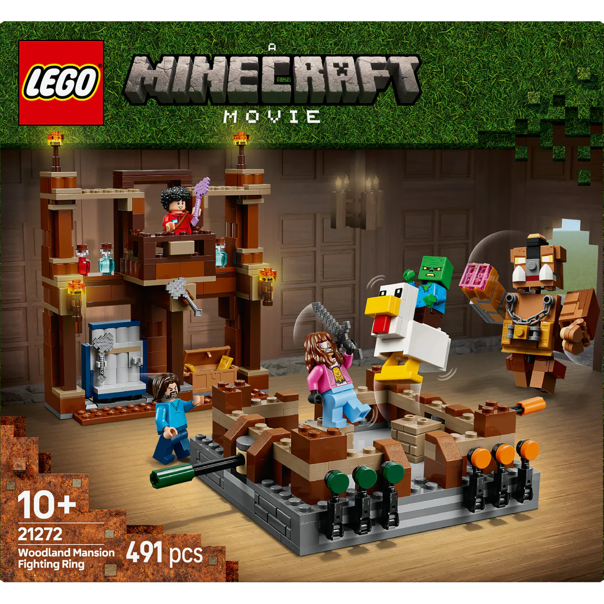LEGO Minecraft Woodland Mansion Fighting Ring 21272 - Image 2