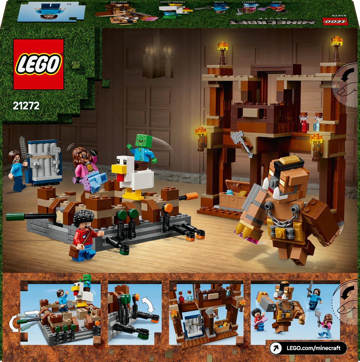 LEGO Minecraft Woodland Mansion Fighting Ring 21272 - Image 3