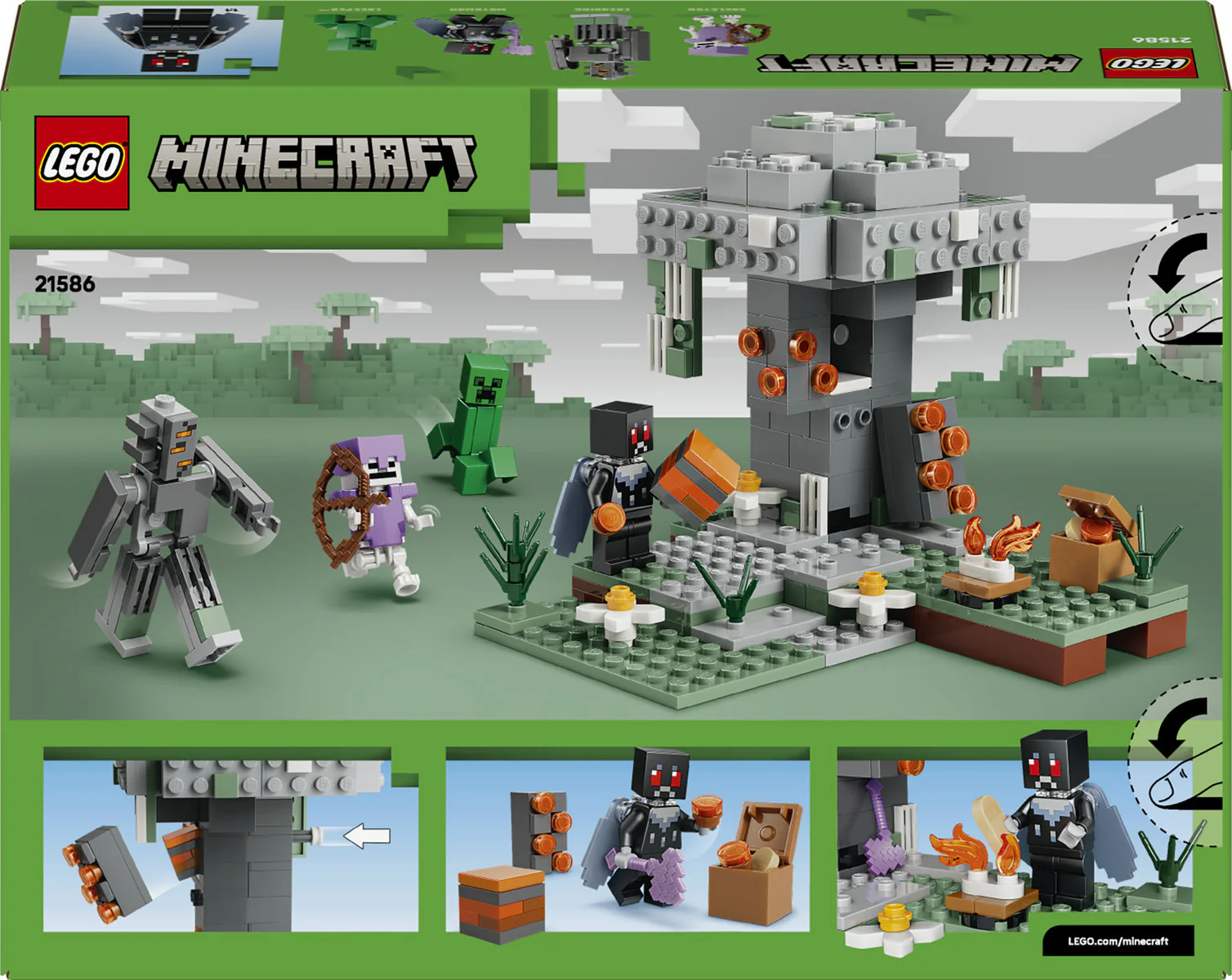 LEGO Minecraft The Pale Garden Building Toy 21586 - Image 4