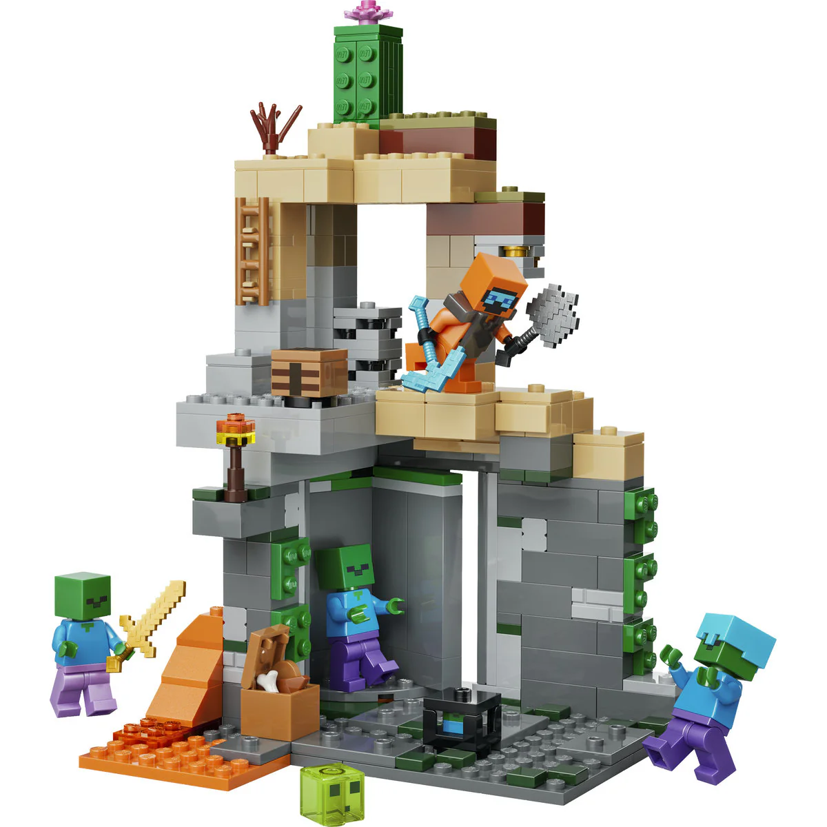 LEGO Minecraft Zombie Dungeon Building Toy 21587 - Image 5