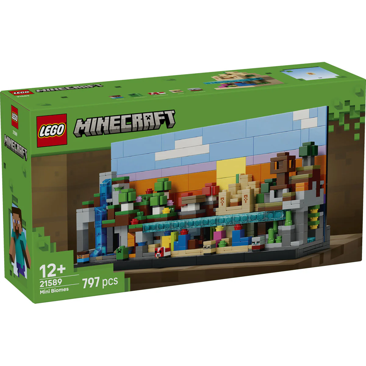 LEGO Minecraft Mini Biomes Building Toy 21589 - Image 2