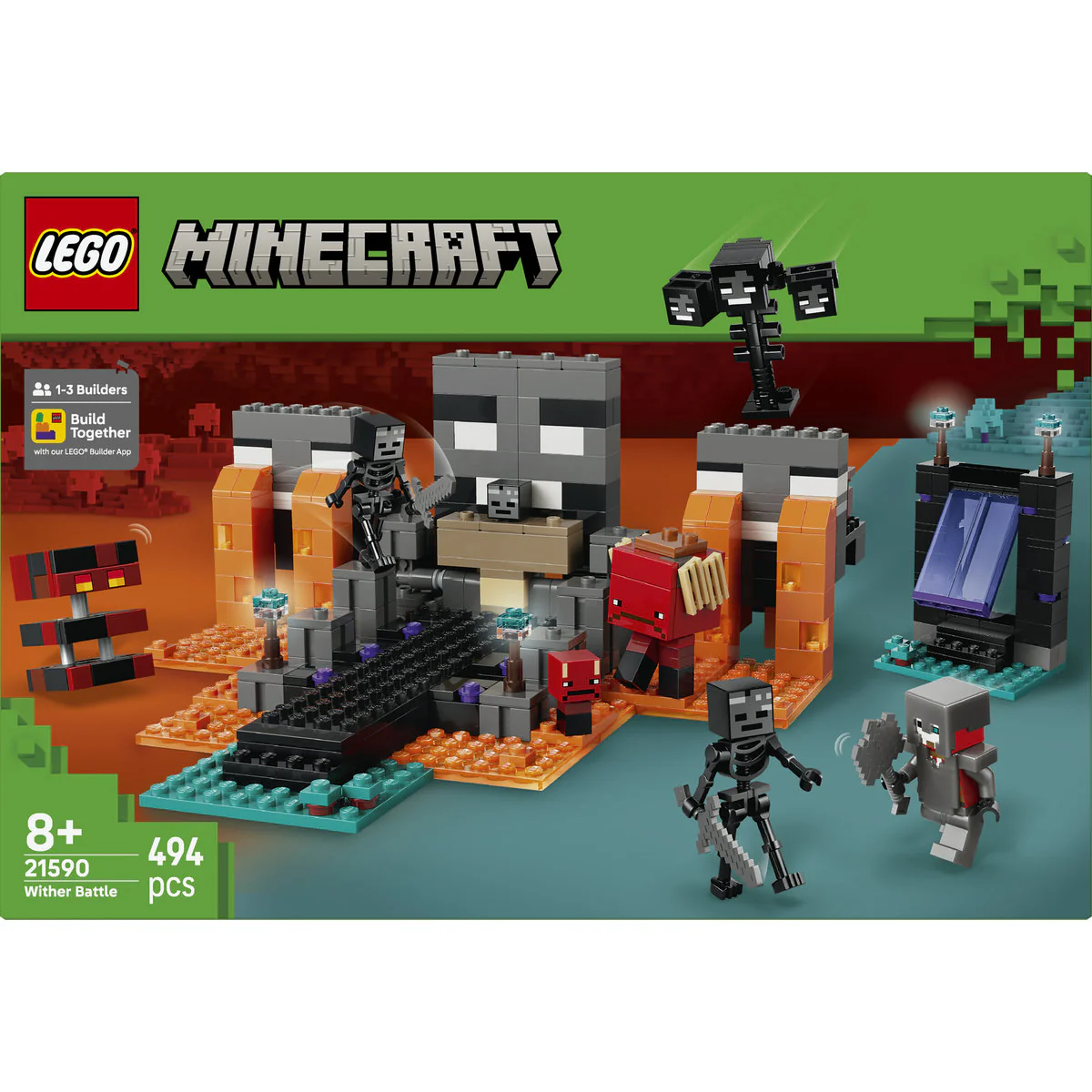 LEGO Minecraft Wither Battle Toy with Figures 21590 - Image 3
