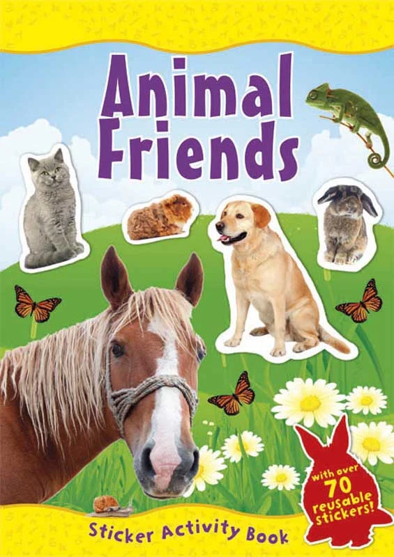 Amazing World Animal Friends Sticker Book