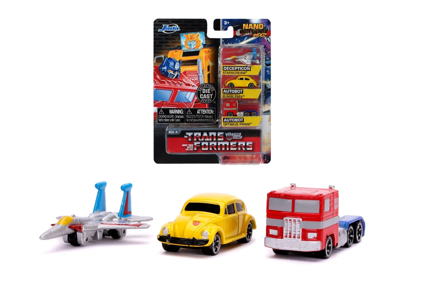 Hollywood Rides Nano Vehicle 3-Pack Asst - Image 2