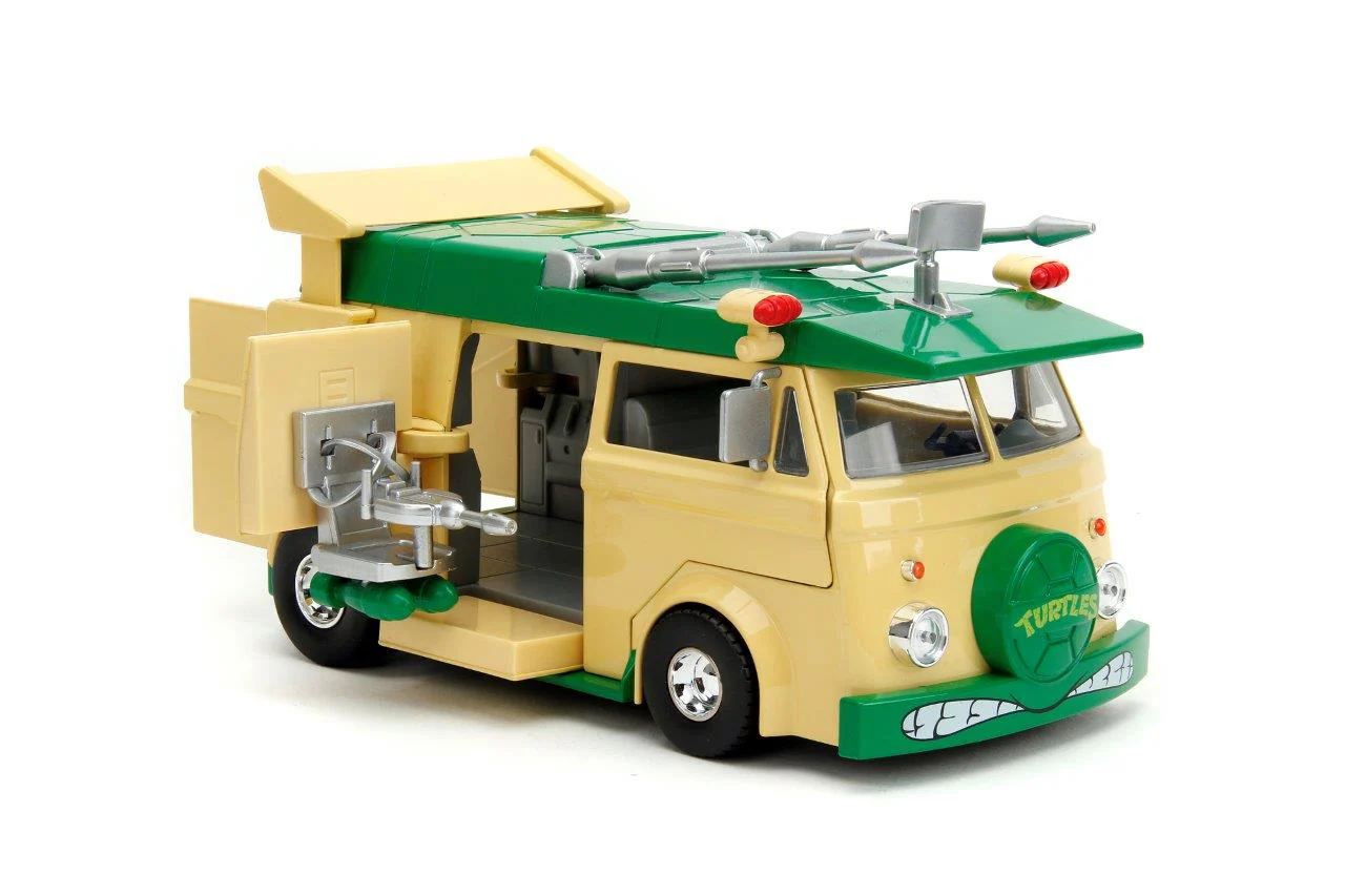 Teenage Mutant Ninja Turtles Party Wagon 1:24 Scale Die Cast Vehicle - Image 5