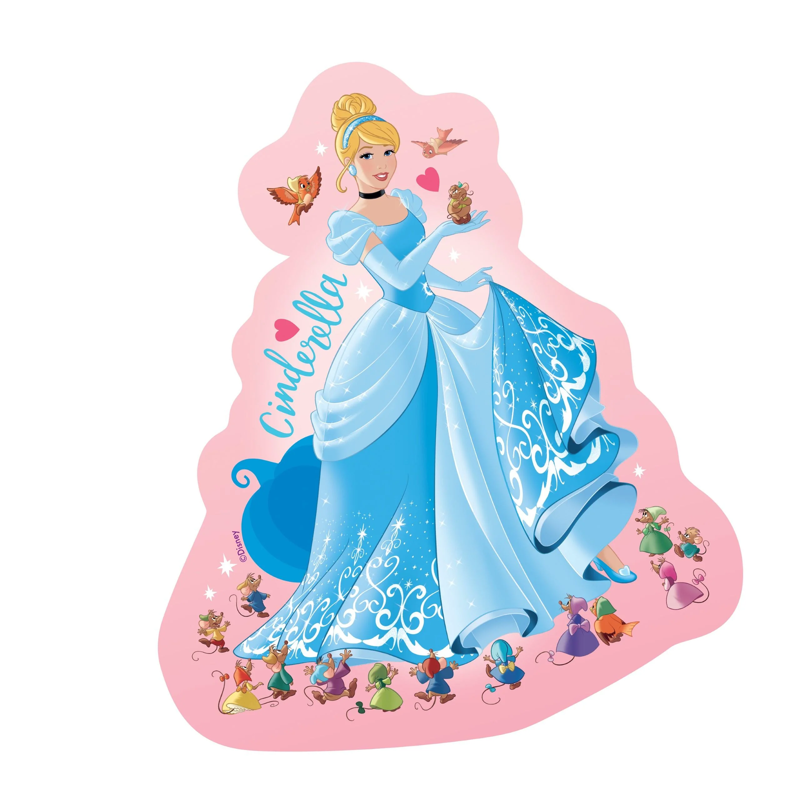 Princess, 4x Large Shaped Puzzles - Image 4