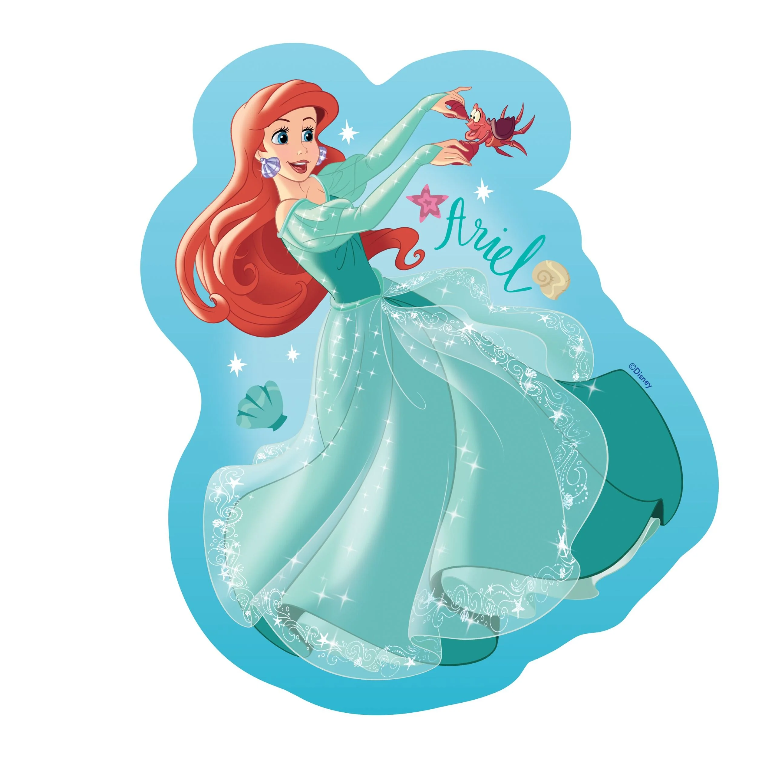 Princess, 4x Large Shaped Puzzles - Image 5