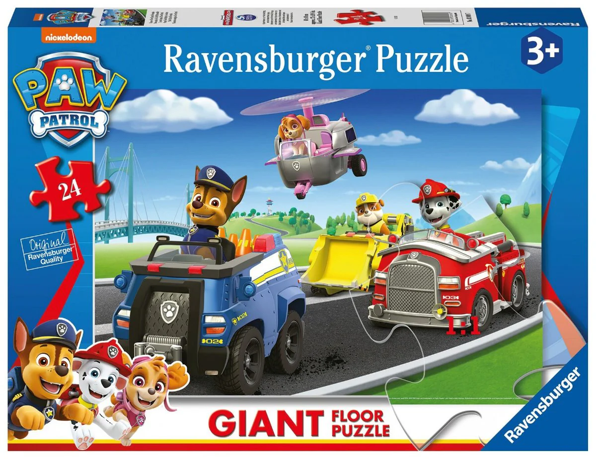 Paw Patrol, 24pc Giant Floor Puzzle