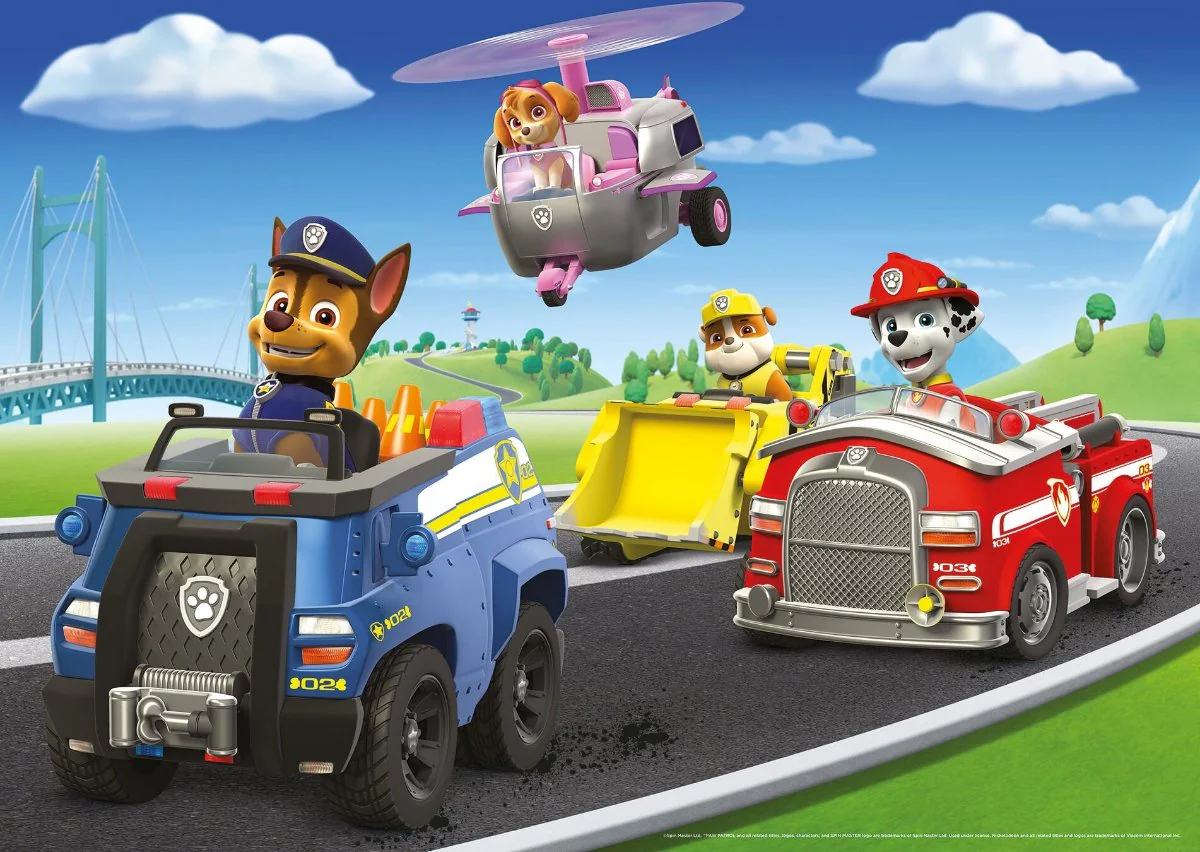 Paw Patrol, 24pc Giant Floor Puzzle - Image 2