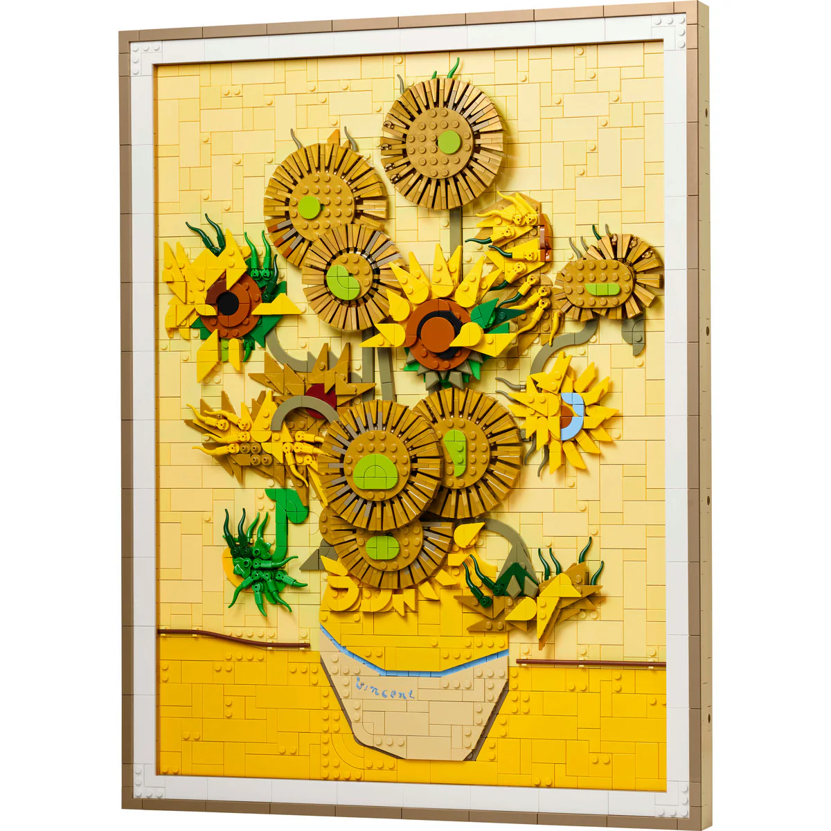 LEGO Art Vincent van Gogh – Sunflowers Wall Artwork Building Set 31215 - Image 5