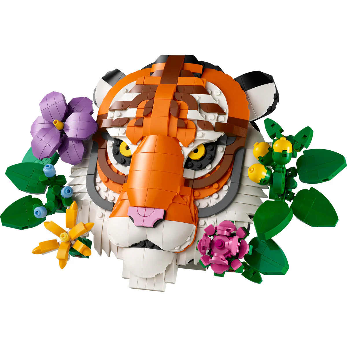 LEGO Art The Fauna Collection – Tiger, Housewarming Gift for a New Home 31217 - Image 5