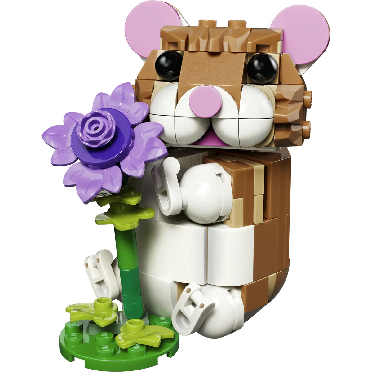 LEGO Creator 3in1 Cute Hamster with a Flower 31376 - Image 5