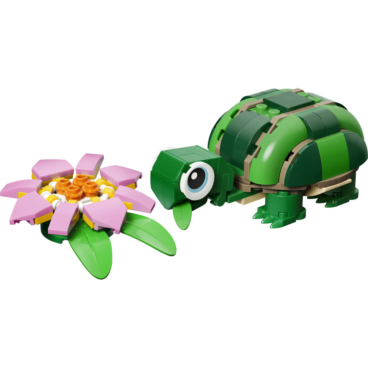 LEGO Creator 3in1 Turtle with a Water Lily Flower 31377 - Image 5