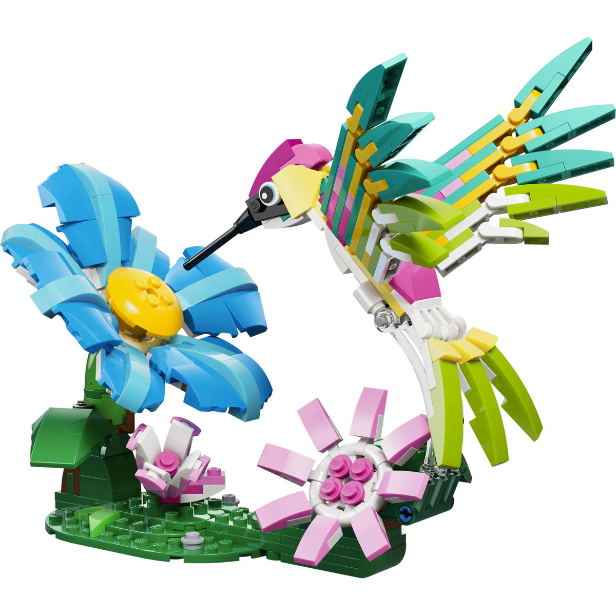 LEGO Creator 3in1 Wild Animals: Colourful Hummingbird 31384 - Image 5