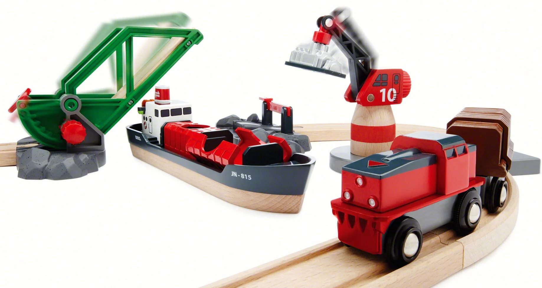 BRIO Cargo Harbour Set - Image 4