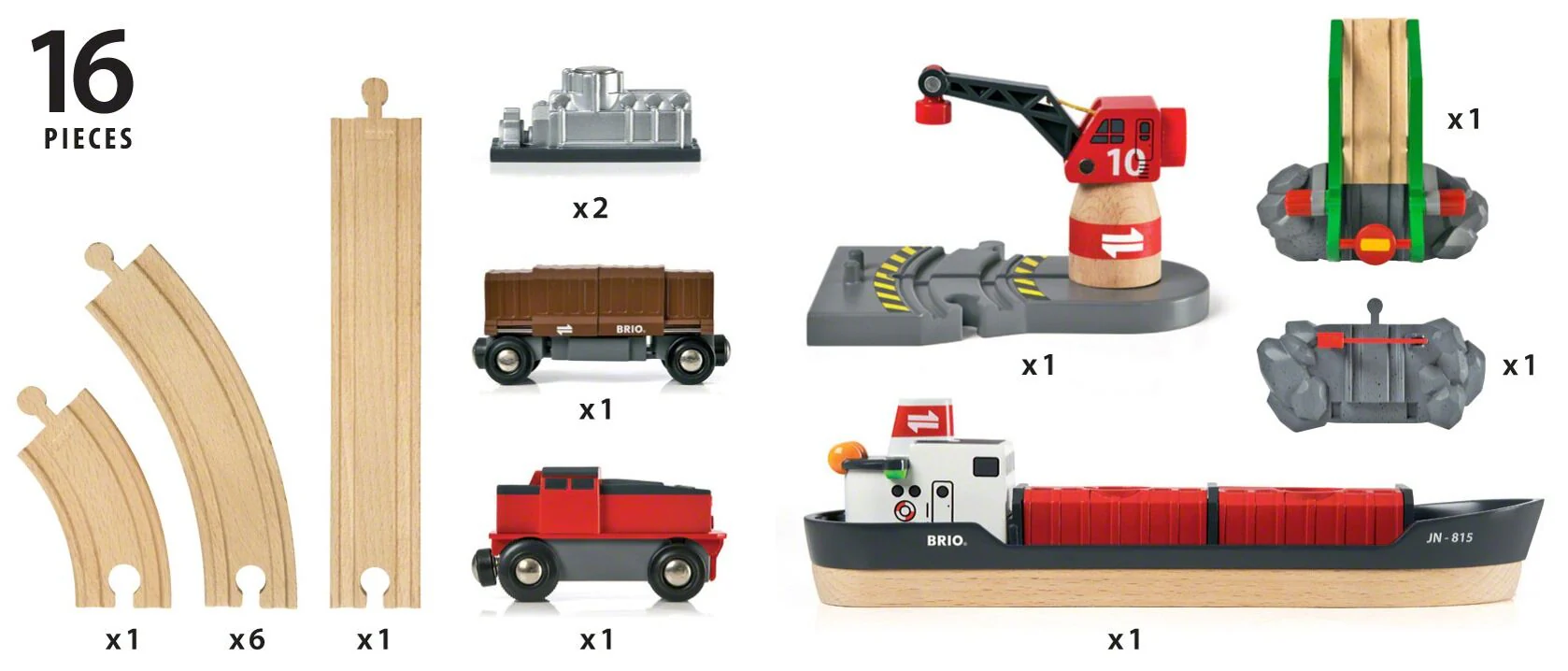BRIO Cargo Harbour Set - Image 5
