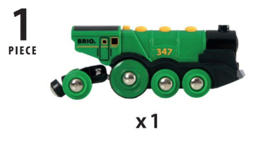 BRIO Big Green Action Locomotive - Image 4