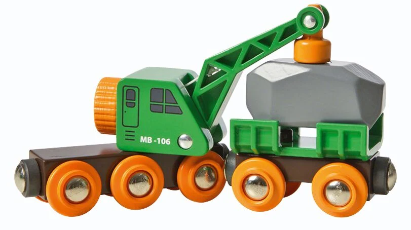 BRIO Clever Crane Wagon - Image 2