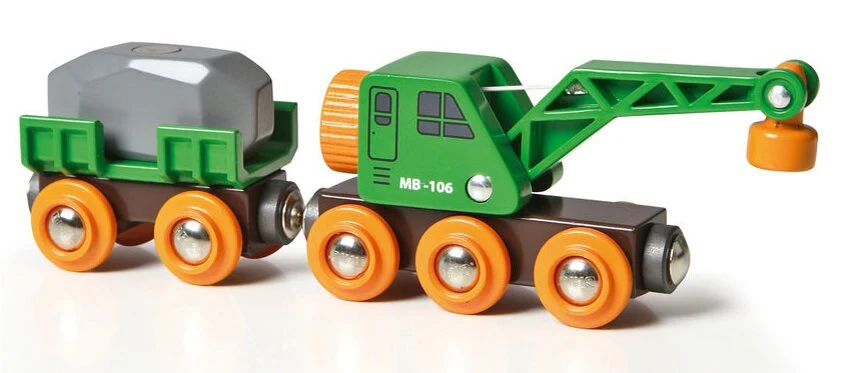 BRIO Clever Crane Wagon - Image 3