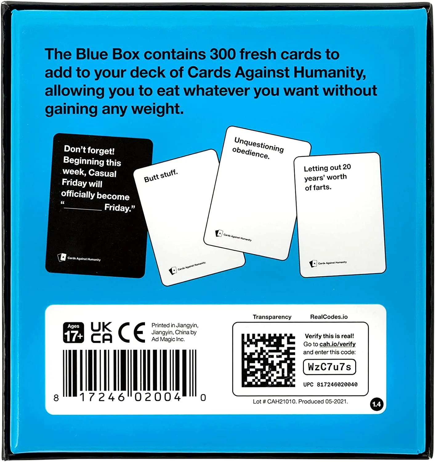 Cards Against Humanity Blue Box - Image 3