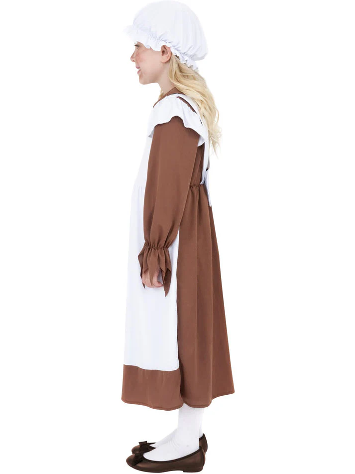 Large Victorian Poor Girl Costume - Image 2