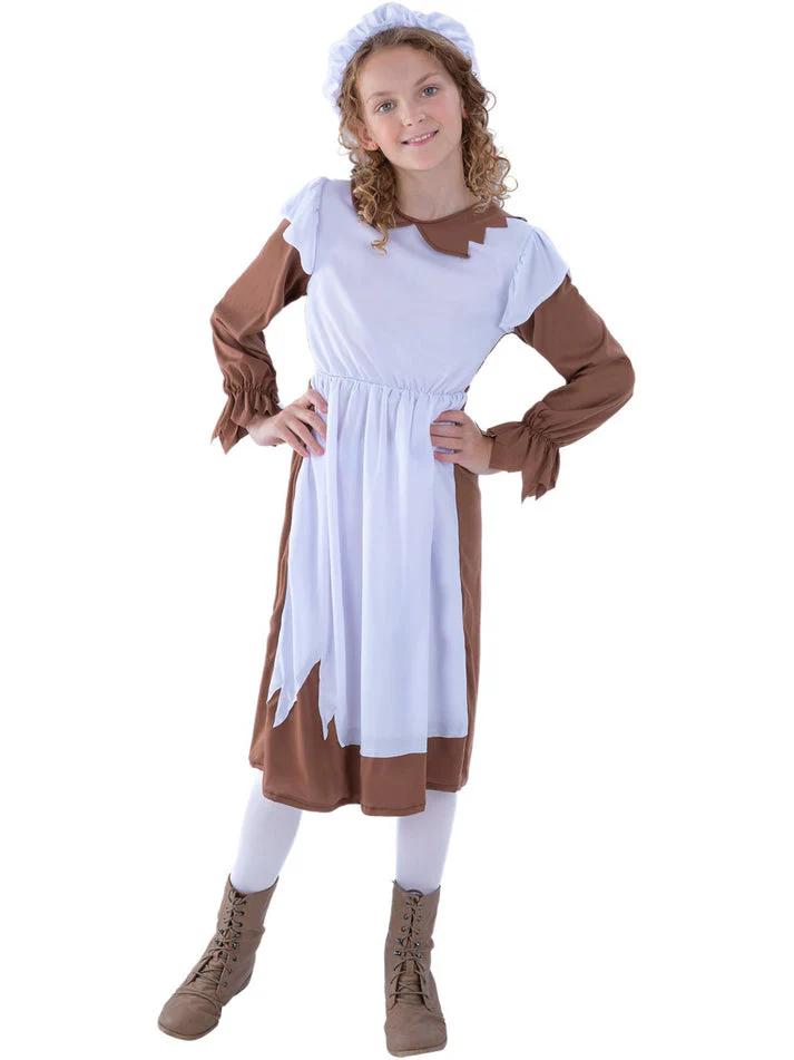 Large Victorian Poor Girl Costume - Image 4