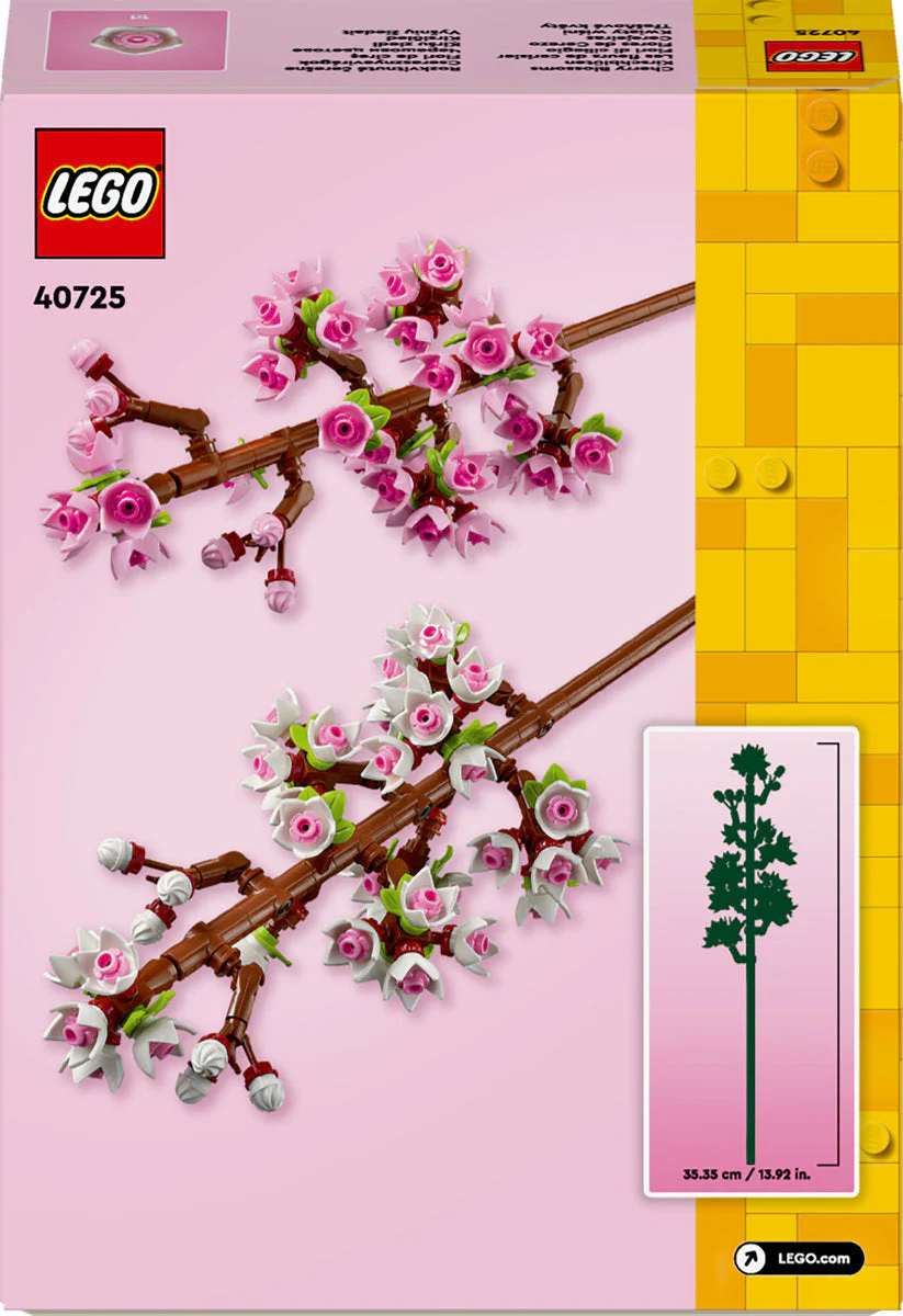 LEGO Cherry Blossoms Flowers Set 40725 - Image 3