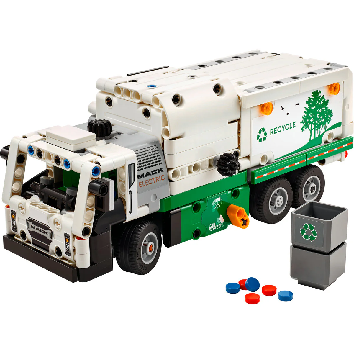 LEGO Technic Mack LR Electric Garbage Truck 42167 - Image 5