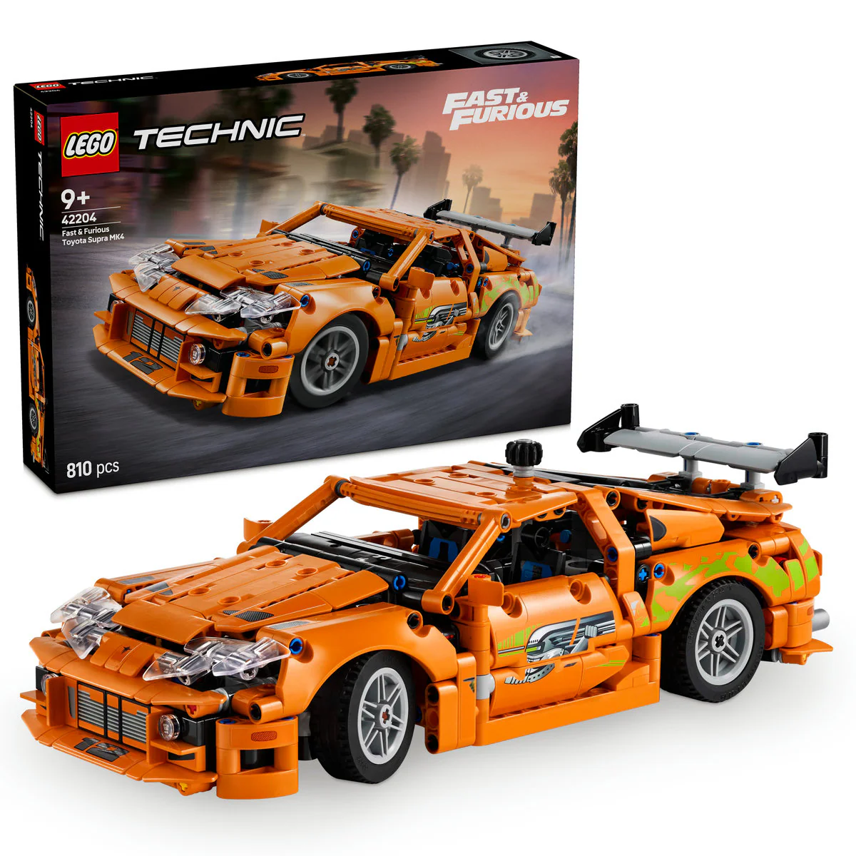 LEGO Technic Fast and Furious Toyota Supra MK4 42204 - Image 4