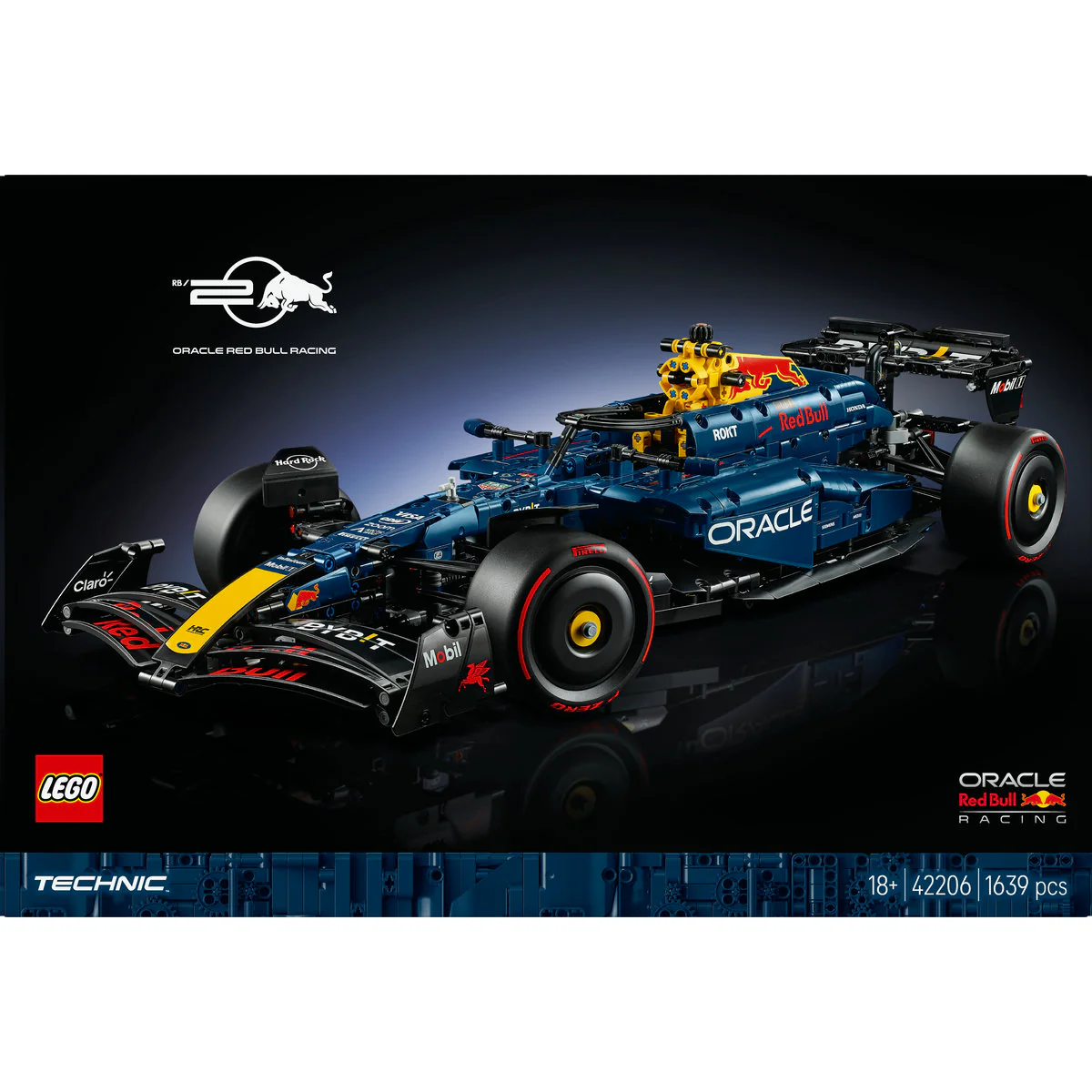LEGO Technic Oracle Red Bull Racing RB20 F1 Car Model Kit for Adults 42206 - Image 2