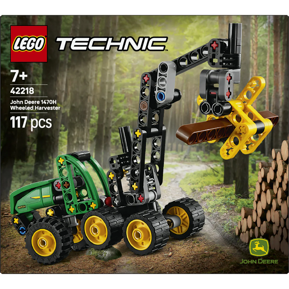 LEGO Technic John Deere 1470H Wheeled Harvester 42218 - Image 3