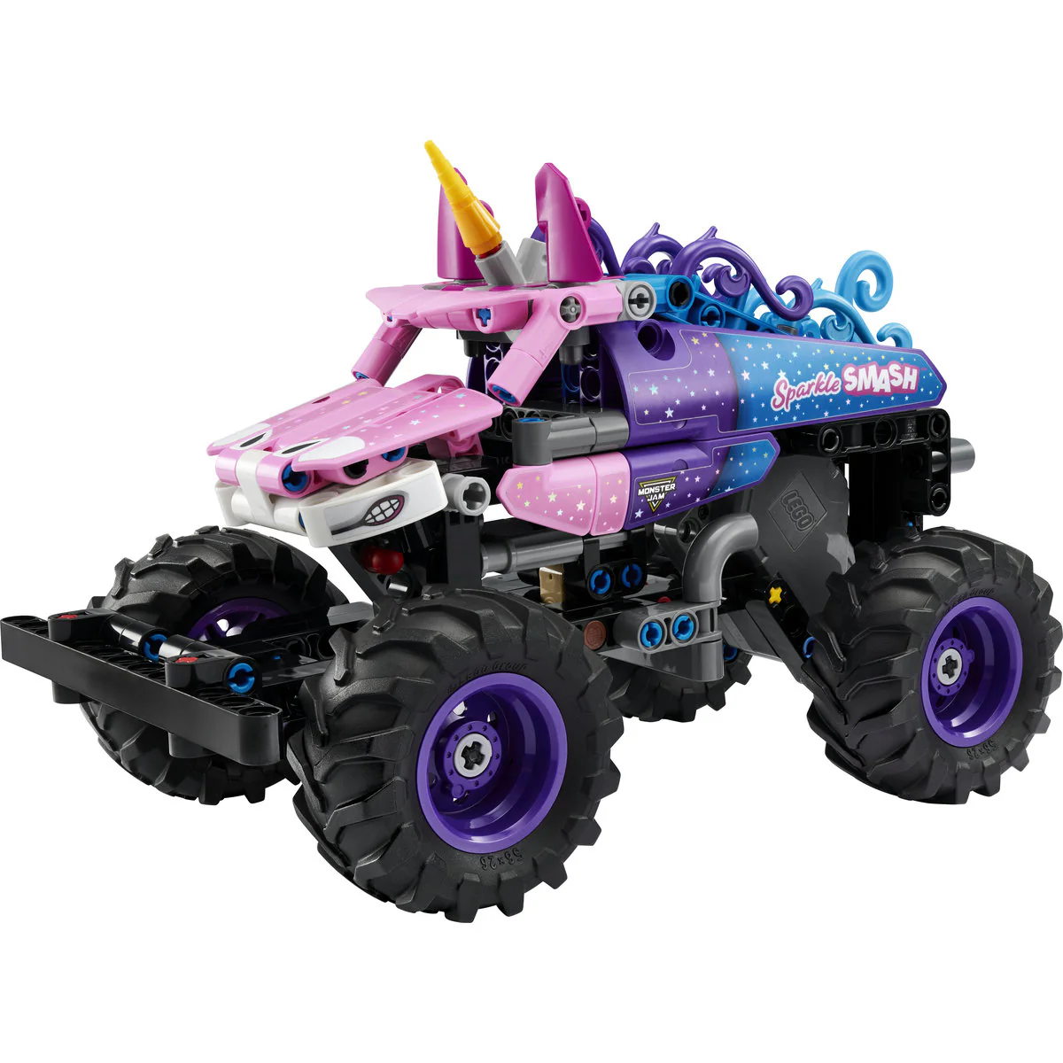 LEGO Technic Monster Jam Sparkle Smash Pull-Back Toy 42220 - Image 5