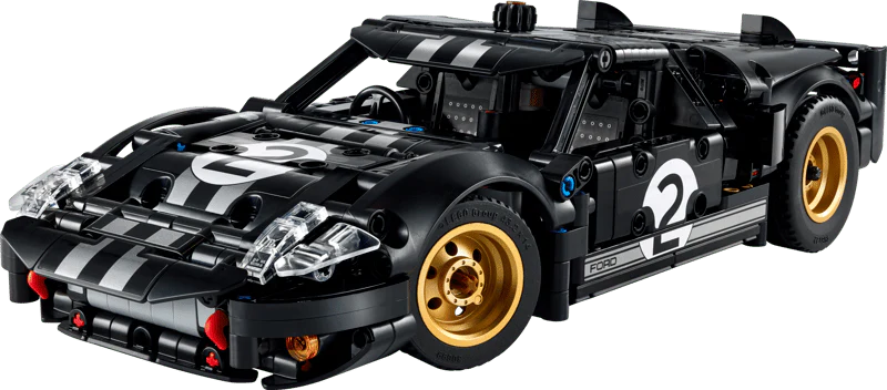 LEGO Technic 1966 Ford GT40 MKII Race Car Set 42223 - Image 8