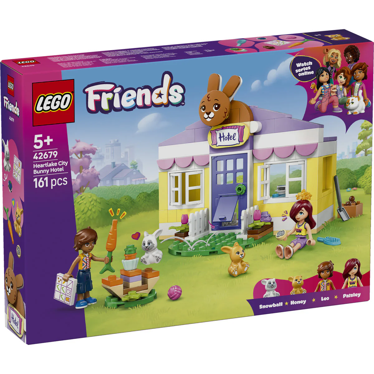 LEGO Friends Heartlake City Bunny Hotel Toy 42679 - Image 2