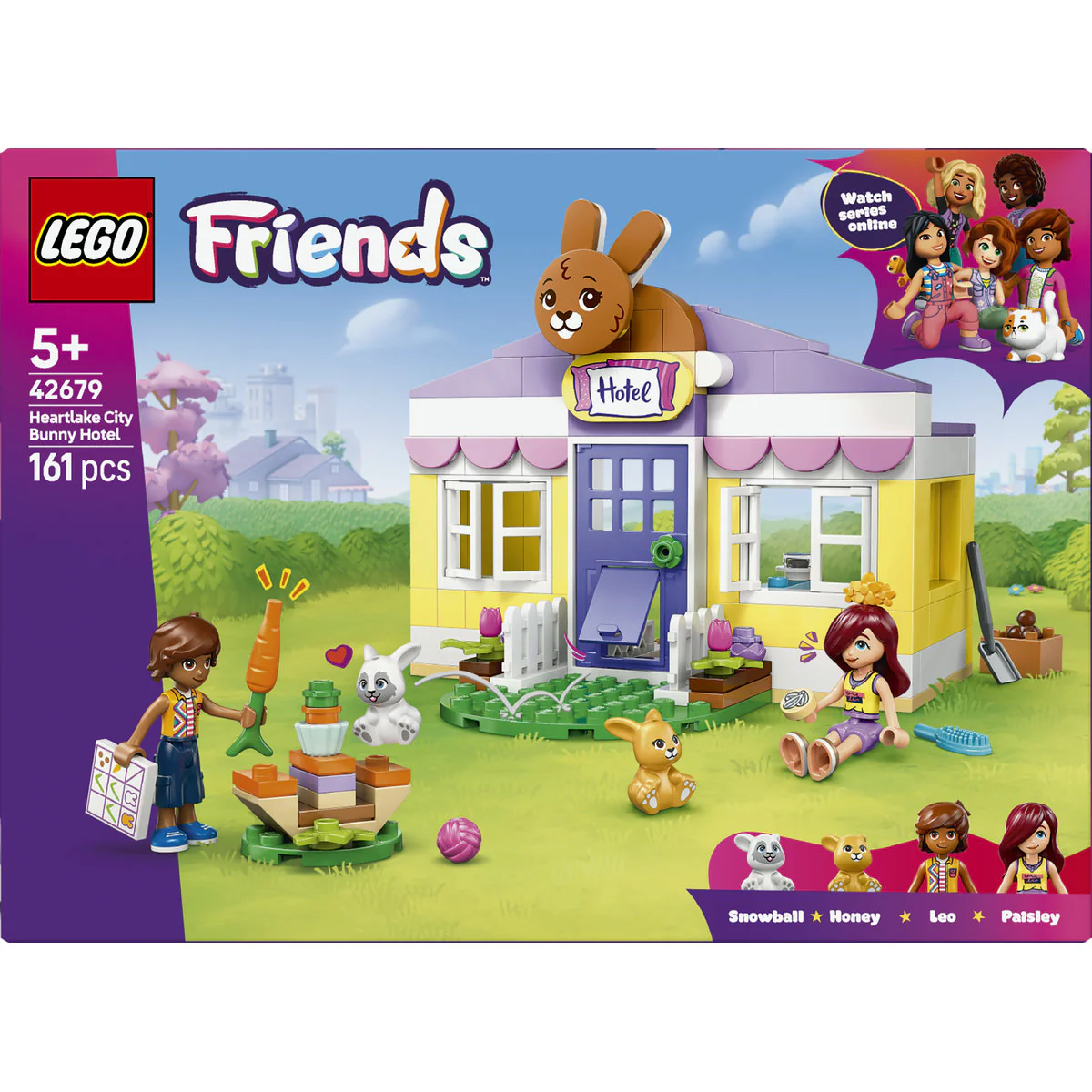 LEGO Friends Heartlake City Bunny Hotel Toy 42679 - Image 3