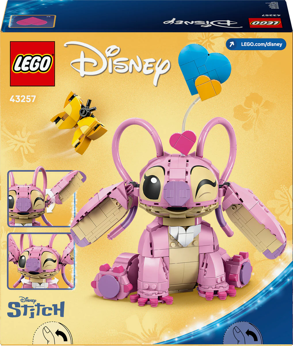 LEGO  Disney Angel Lilo & Stitch Building Toy for Girls, Boys and Kids 43257 - Image 3