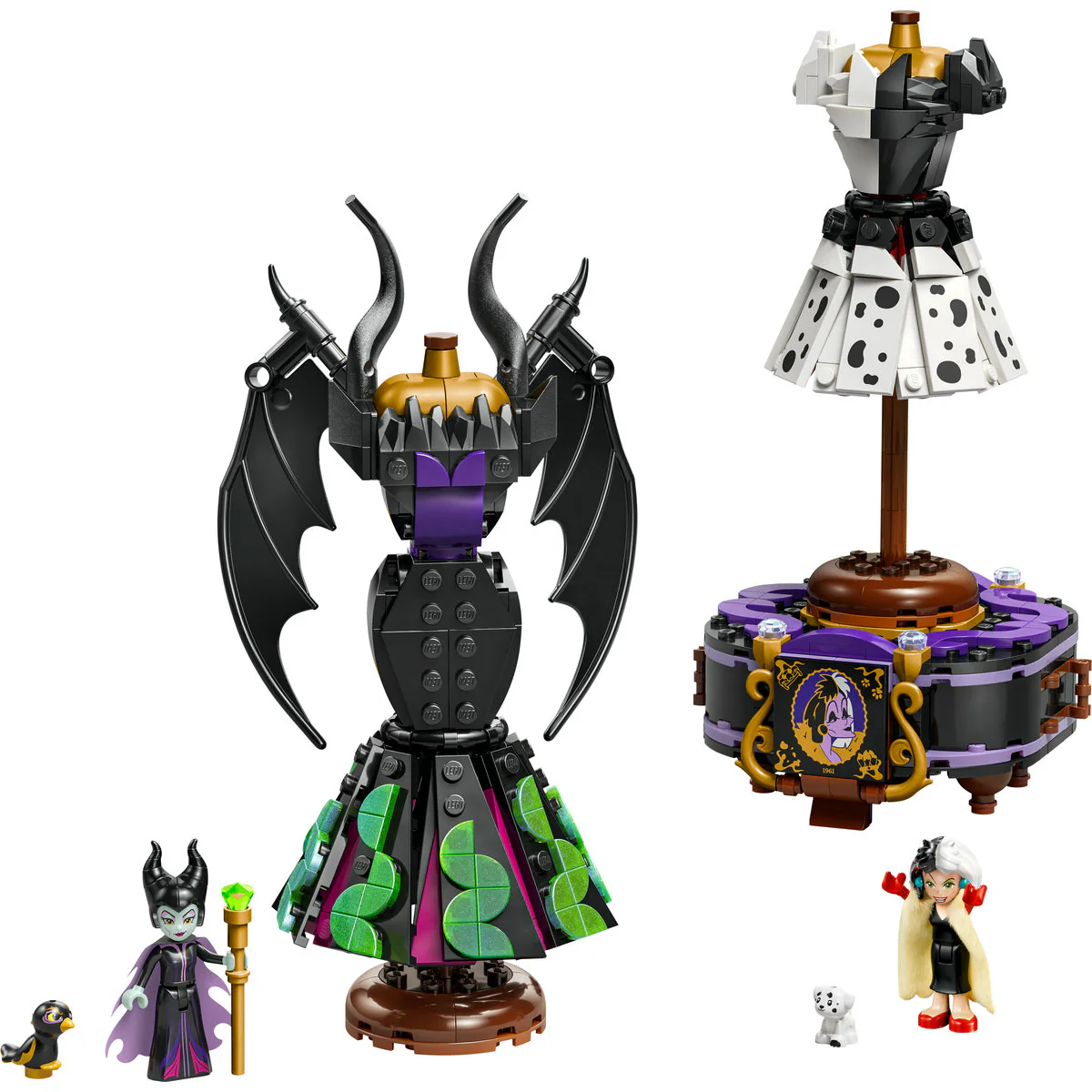 LEGO Disney Villains Maleficent’s and Cruella De Vil’s Dresses 43262 - Image 5