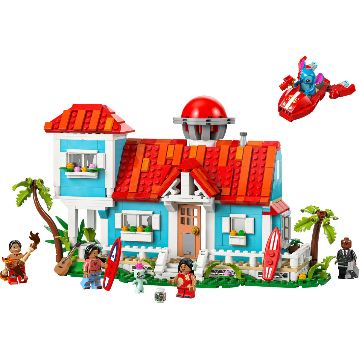 LEGO Disney Lilo and Stitch Beach House Set 43268 - Image 5