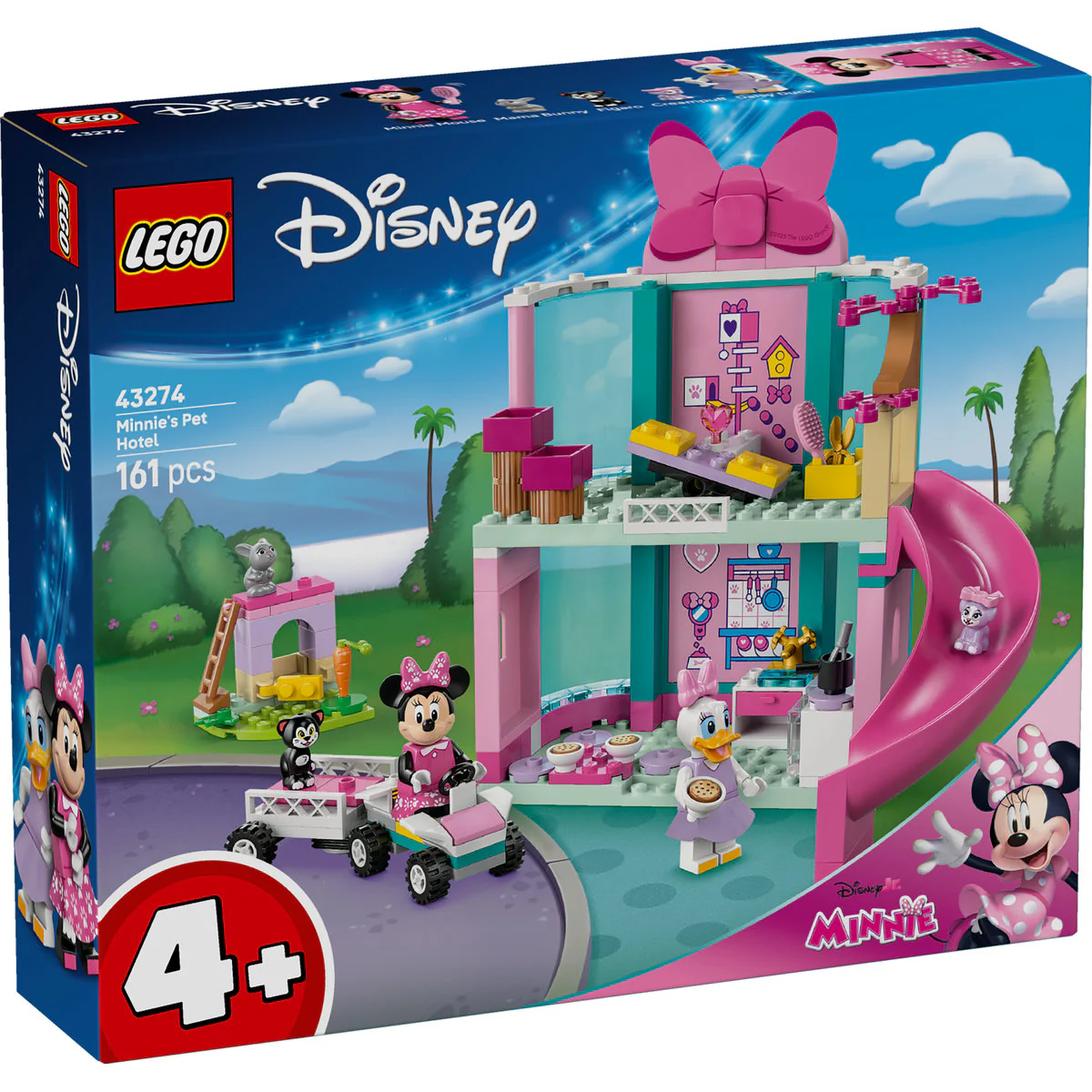 LEGO Disney Minnie’s Pet Hotel Mickey Mouse Clubhouse Toy Buildable Set 43274