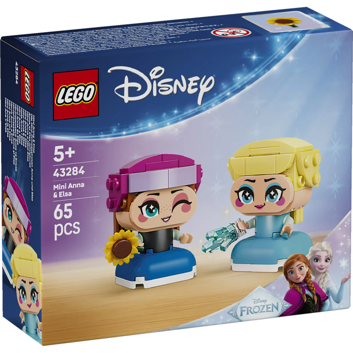 LEGO Disney Frozen Mini Anna & Elsa Figures 43284 - Image 2