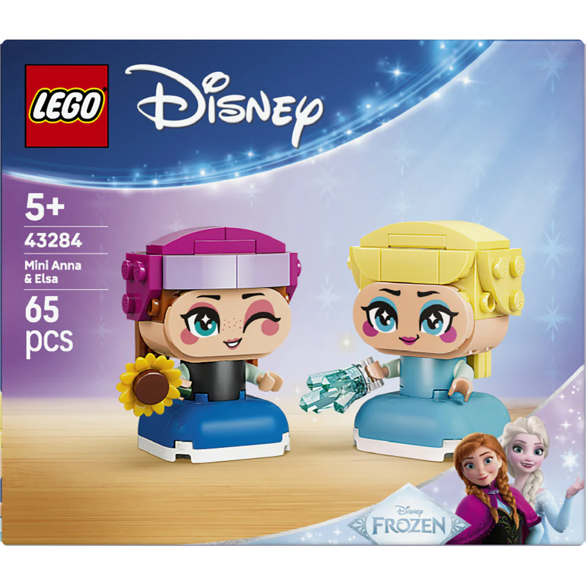 LEGO Disney Frozen Mini Anna & Elsa Figures 43284 - Image 3