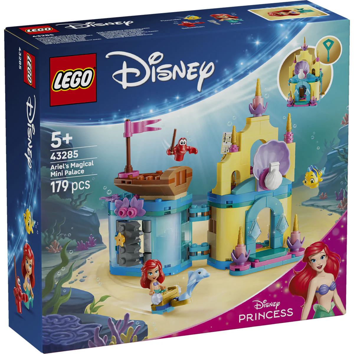 LEGO Disney Princess Ariel’s Magical Mini Palace 43285 - Image 2