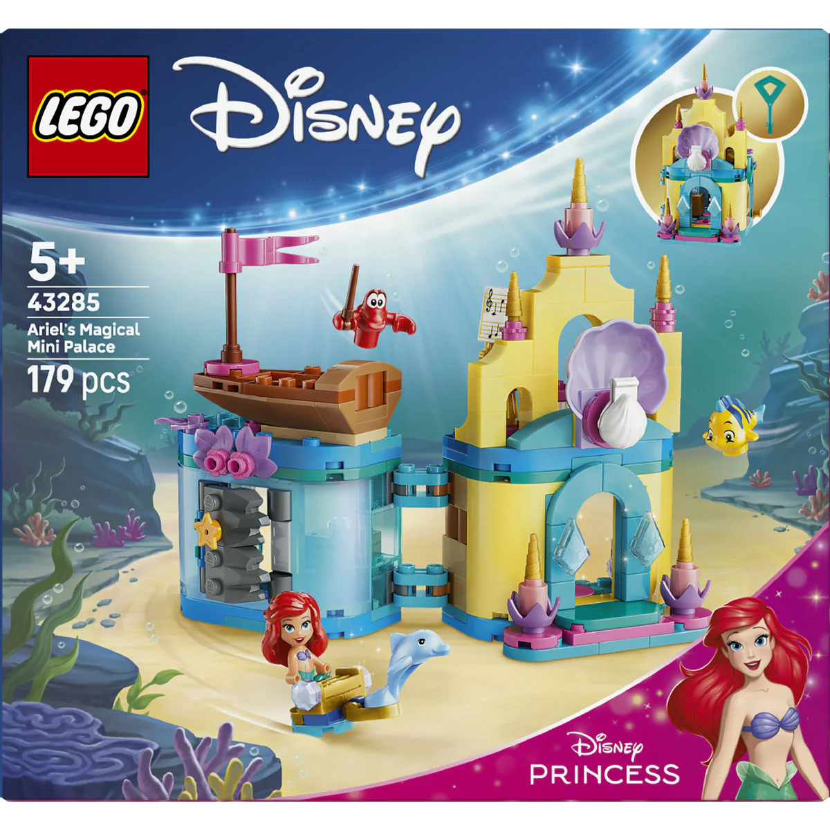 LEGO Disney Princess Ariel’s Magical Mini Palace 43285 - Image 3