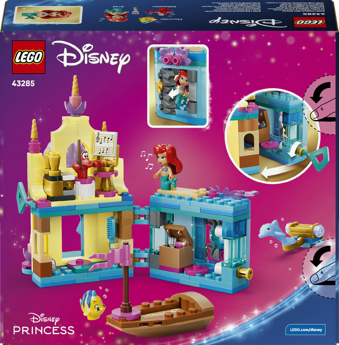 LEGO Disney Princess Ariel’s Magical Mini Palace 43285 - Image 4