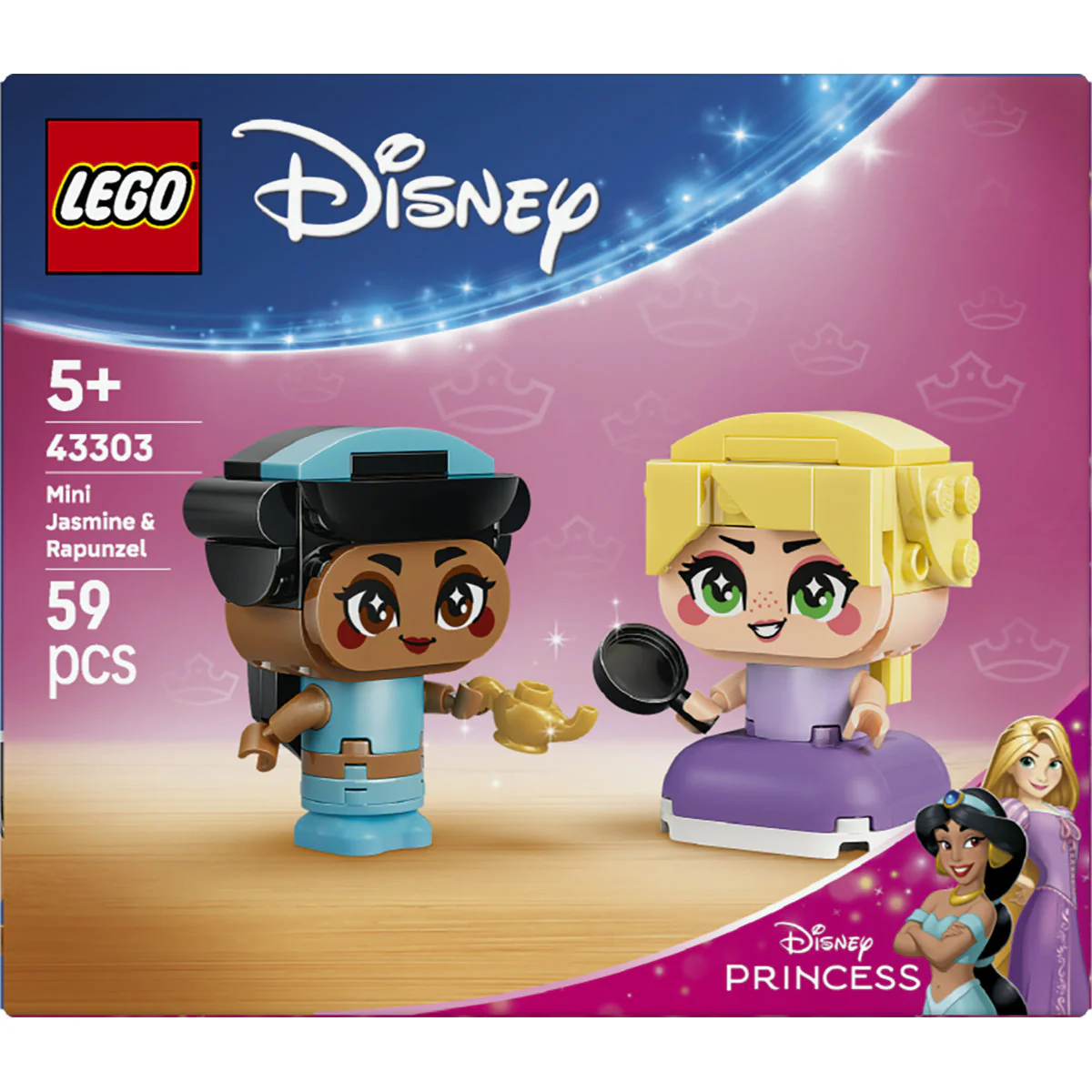 LEGO Disney Princess Mini Jasmine & Rapunzel 43303 - Image 3