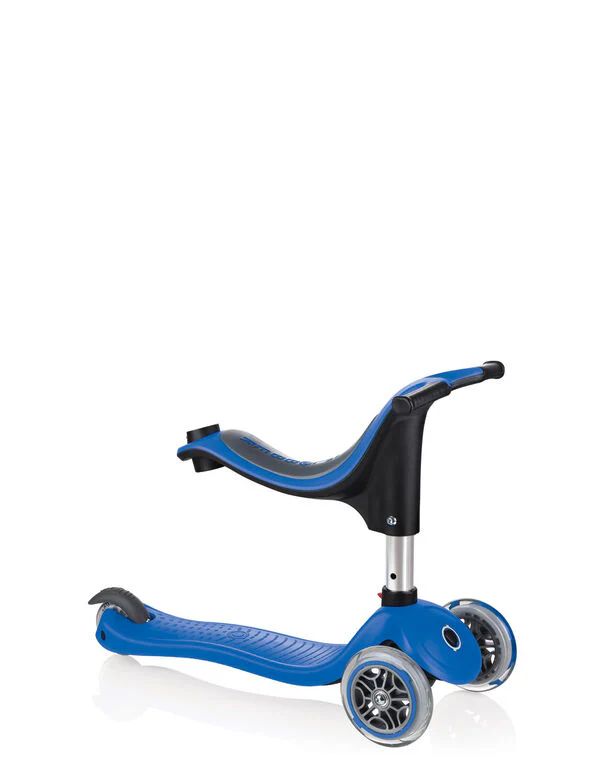 Globber Evo 4 In 1 Navy Blue Scooter - Image 2