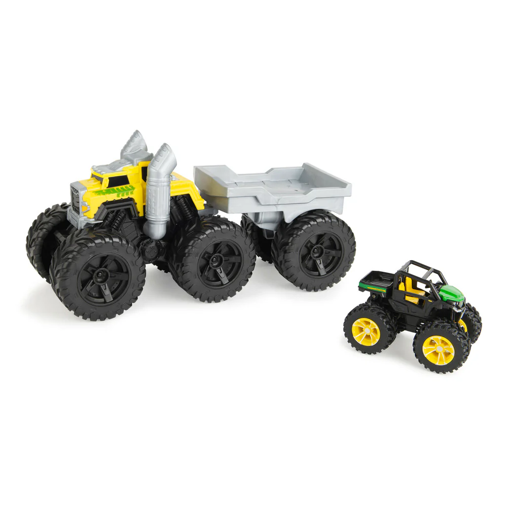 John Deere Monster Truck Roaring Rev Up Hauler - Image 2