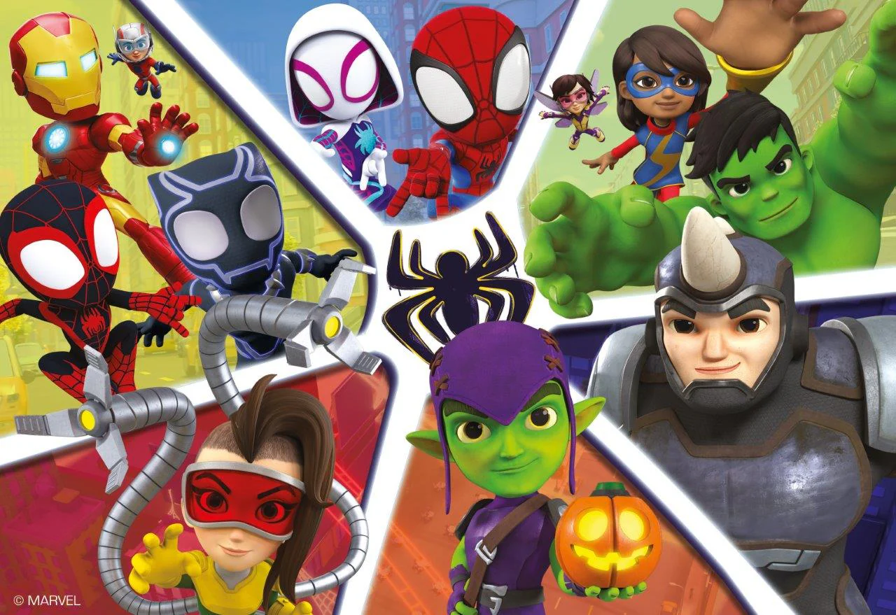 Ravensburger Spidey and amazing friends 2x24 Piece Jigsaw Puzzle - Image 2